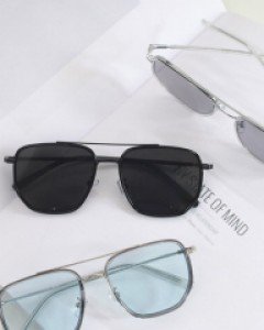 SUNGLASS  엣지 뉴트로 선글라스  [4COLOR]