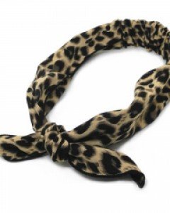 Leopard Hair Scarf_Brown [오나라 착용]