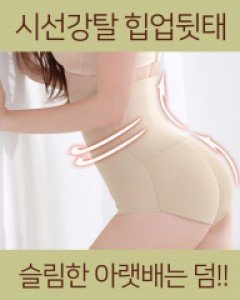 메쉬 힙업 엉뽕 팬티 [당일발송]