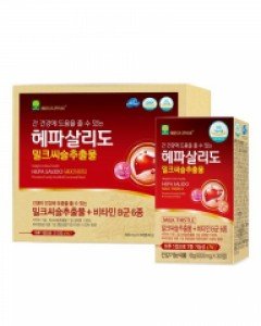 애플트리김약사네 헤파살리도 밀크씨슬 추출물 600mg x 30정 x 2박스 x 1세트 2개월분