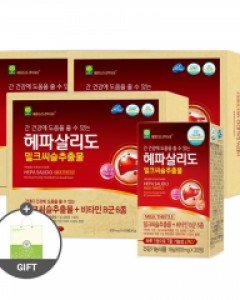 애플트리김약사네 헤파살리도 밀크씨슬 추출물 600mg x 30정 x 2박스 x 3세트 6개월분