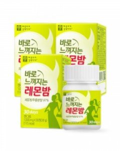 애플트리김약사네 바로 느껴지는 레몬밤 1,000mg x 30정 3통