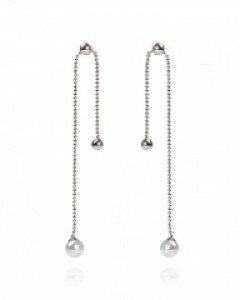Chain pearl drop