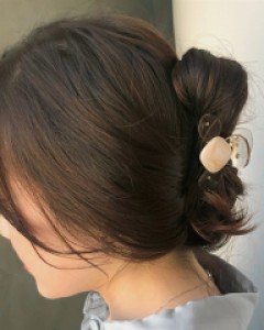 Marble Shell Hairpin