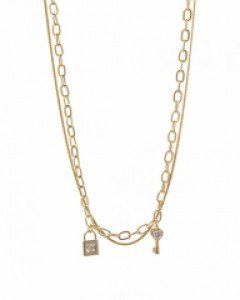 Lock And Key Necklace