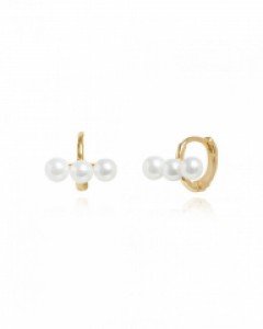 [14K GOLD]Pearl Pure Earring