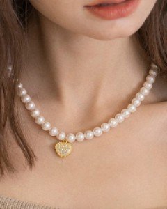 Love Pearl Necklace