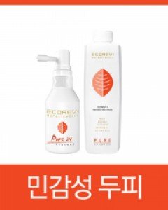 민감성 두피 세트(퓨어에센스50ml,퓨어샴푸500ml)