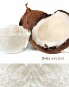 (고소한 코코넛100%)코코넛 슬라이스 40g