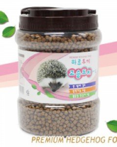 하루두끼 프리미엄 고슴도치 사료 먹이 통 850g