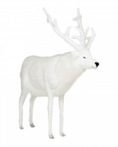 [대형동물할인전][한사토이] 5924 흰사슴 동물인형/120cm.H