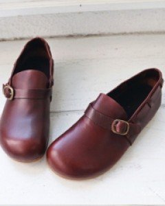 Cute leather shoes