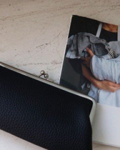 Frame Leather Wallet -Cowhide