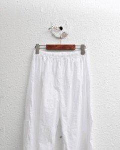 Pintuck pants-2Color