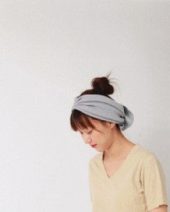 Plentiful Ribbon Hair Band-2Color-Can be used on both sides