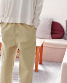 Scallop Stitch Pants - 3Color