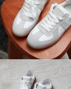 leather sneakers