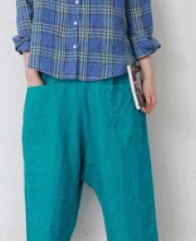 Loose Linen Exhaust Pants - 3Color