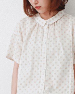 Dot Blouse - 2Color