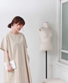 Side Pocket Long Dress - 4Color