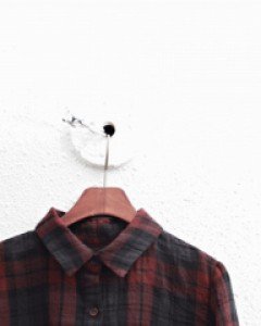 Steady check shirt-2 colors