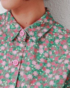 Golden Flower Blouse - 2Color