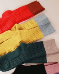 Color matching socks-2 pairs set
