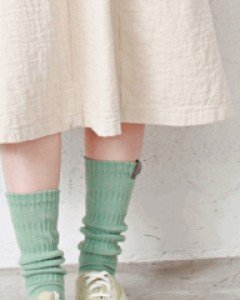 Wrinkled socks-3Color-2 pairs set