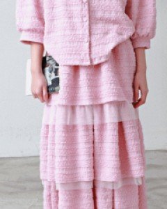 Sale-Lace Cancan Skirt-2Color 91200-->59800