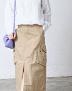 Span Cargo Skirt-3Color