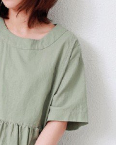 Comfortable side pocket dress-4Color-It is pretty even if you shorten the length