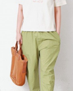 Pencil Cotton Pants-3Color