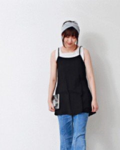 Open Vest Blouse-2Color