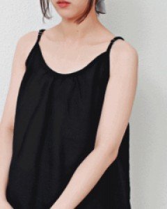 Basic Shirring Linen Pash-5Color-Adjustable String