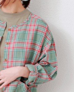 Sale - Nars Check Jacket Southern - Green 43800-->29800