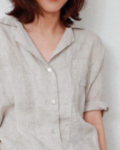 Taylor Linen Blouse-2Color