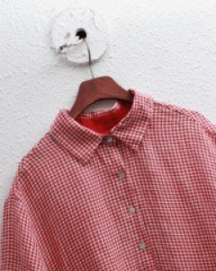 Lucy Check Linen Dress-2Color