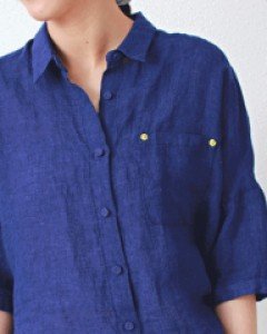 Linen or Mae Blouse-3Color