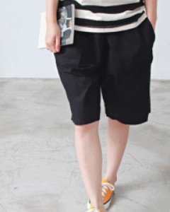 Square Pocket Span Shorts-4Color