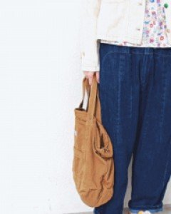 Point Baggy Jeans-2Color