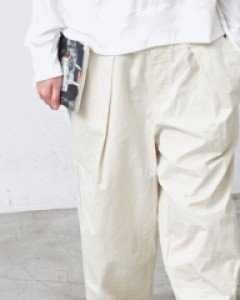 Incision Front Wrinkle Slacks-3Color