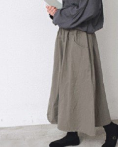 A-Line Worthing Cotton Skirt-3 Colors