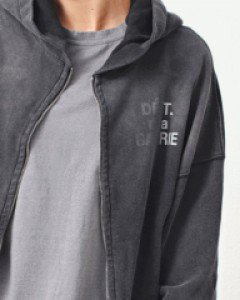 Vintage Hooded Zip Up-3Color