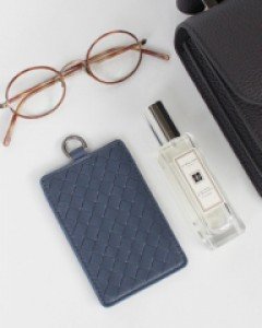 PREMIUM LAMBSKIN 위빙 미니 카드 홀더 [9COLOR]