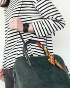 SCARF  썬 트윌리  [그린/오렌지]