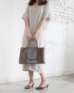 ITALY CALFSKIN + FABRIC  꺄백 [4COLOR]