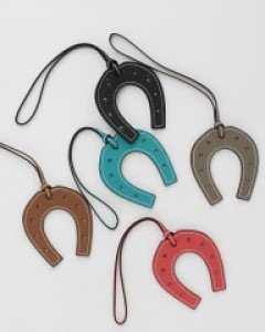 CHARM 말굽 레더 참장식 [15COLOR]