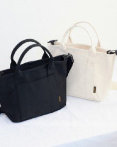 생트 캔버스 스트랩 토트  [2COLOR]