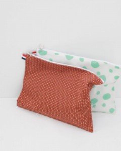 패턴 파우치 XL  [3COLOR]