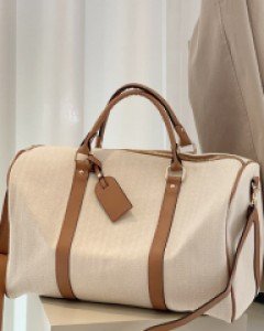 헤링본 콤비 트레블 보스턴백 [2COLOR]